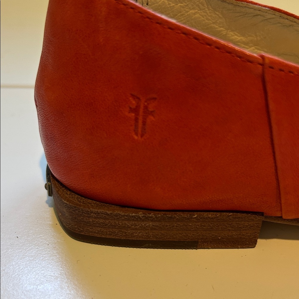 Never worn Frye size 11 Red Women's Ballet Flats - Picture 5 of 7